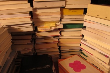 大量の本